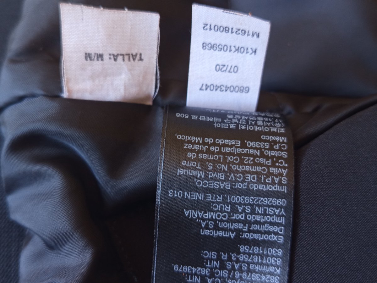 ג'קט קוון קלין מקורי ן. חדש מידה M — תמונה 4 מתוך 5